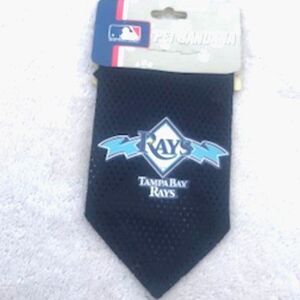 Tampa Bay Rays . Doggie Bandana . Size: Small